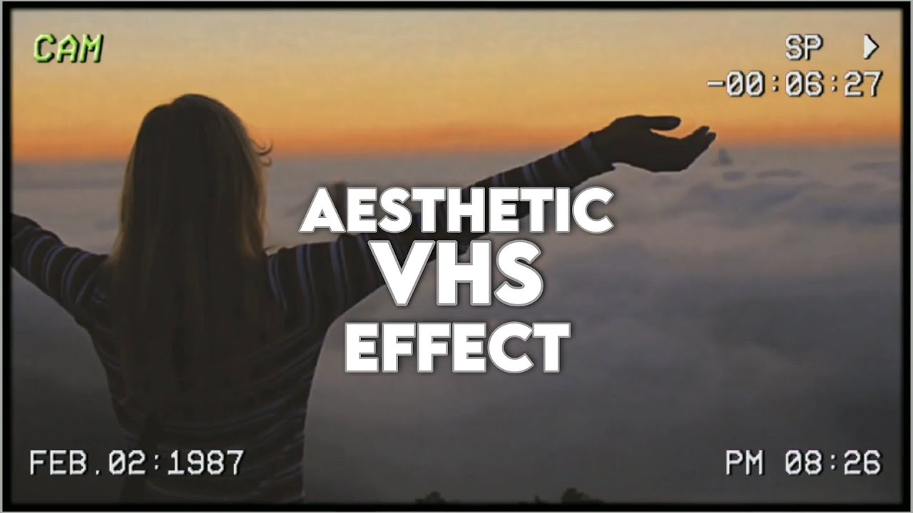 How to edit VHS Effect using Capcut VHS Edit Capcut Tutorial YouTube