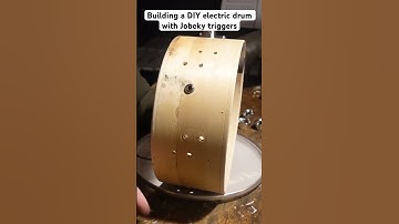 Building DIY #electricdrums with @Dooby56 drum triggers! #drums #edrums #drummer