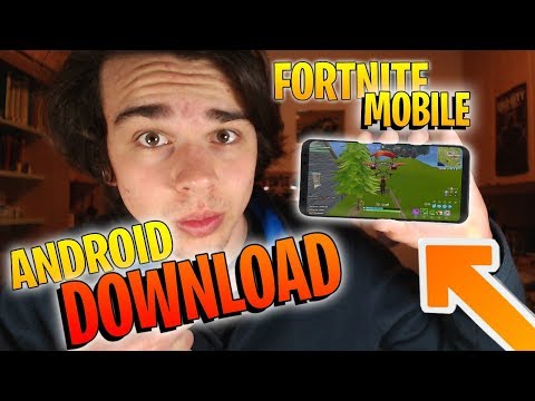 Come scaricare FORTNITE su ANDROID 100% FUNZIONANTE - Fortnite battle royale