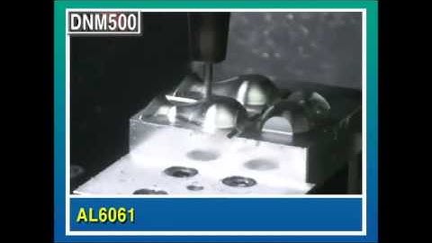 Máy Phay  CNC Tốc Độ Cao Doosan Hàn Quốc Model DNM 500 II high speed milling demo