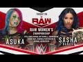 Asuka Vs Sasha Banks Campeonato Femenino Raw - WWE Raw 27/07/2020 (En Español)