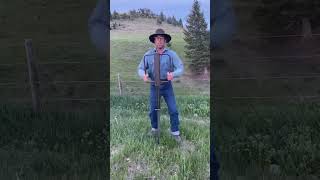 How to pull a Tee Post  - Here is a modification to my tee post pounder Ranch Hacks