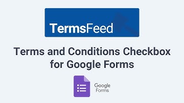 Terms & Conditions checkbox for Google Forms