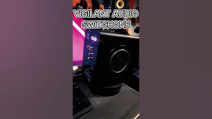 These litte speakers KICK @Vigilant Audio #speaker...