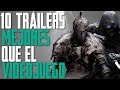 10 TRÁILERS que fueron MEJORES que el VIDEOJUEGO