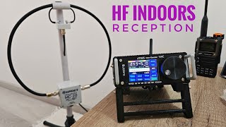 HF INDOORS RECEPTION - ATS25 max-Decoder & Mini MC-20 Magloop Antenna