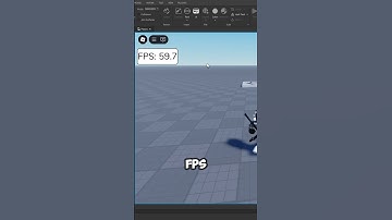 How to make fps counter in roblox studio tutorial #robloxstudiotutorial #robloxstudio