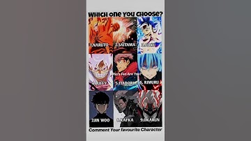 Who fan are you ?💀 #anime #goku #luffy jinwoo #naruto #saitama #pov #fypシ