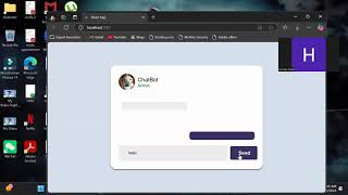 Built a Fully Functional Chatbot in React.js | Real-Time, Interactive & Responsive!
