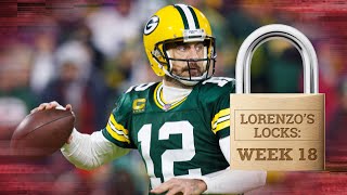 Packers, Steelers and more picks for NFL Week 18 | Lorenzo's Locks