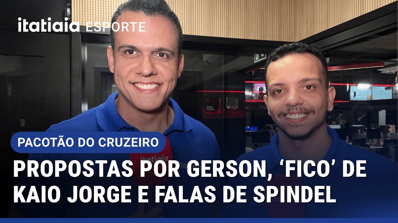 PACOTÃO DO CRUZEIRO: ATÉ ONDE O CRUZEIRO DEVE IR POR GERSON? APRESENTAÇÃO DE SPINDEL E MAIS!