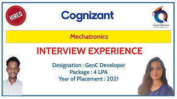 Cognizant Interview Experience - 2022 | Designation: GenC Developer
