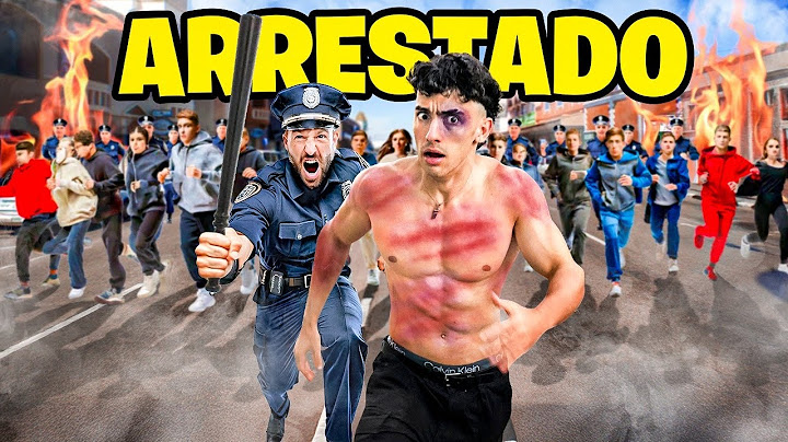 POLICÍA PEGA a GERO ARIAS 👊👮 *Historia completa sin censura*