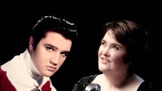 Elvis Presley & Susan Boyle - o come all ye faithful 2013 chords