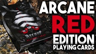 Deck Review - Arcane Red Edition Playing Cards [HD-4K]