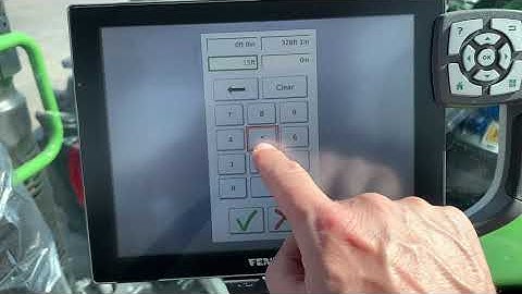 Fendt Autosteer: How to Program Implement Settings