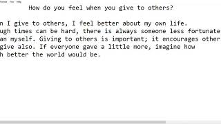 Journal Writing Exercise 1