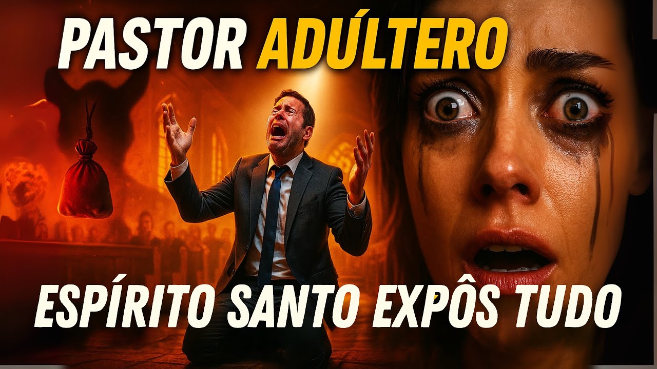 PASTOR TRAÍA ESPOSA COM DIACONISA E FOI DESMASCARADO PELO ESPÍRITO SANTO NA IGREJA! CHOCANTE!