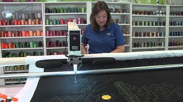Meet Lucey - longarm quilting machine from APQS