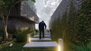 LUMION 10 CINEMATIC ANIMATION||A FOGGY WINTER MORNING IN THE FOREST