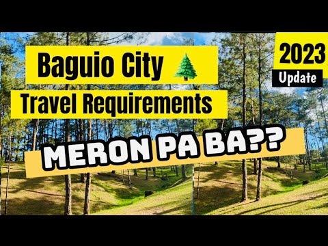 baguio travel requirements march 2023