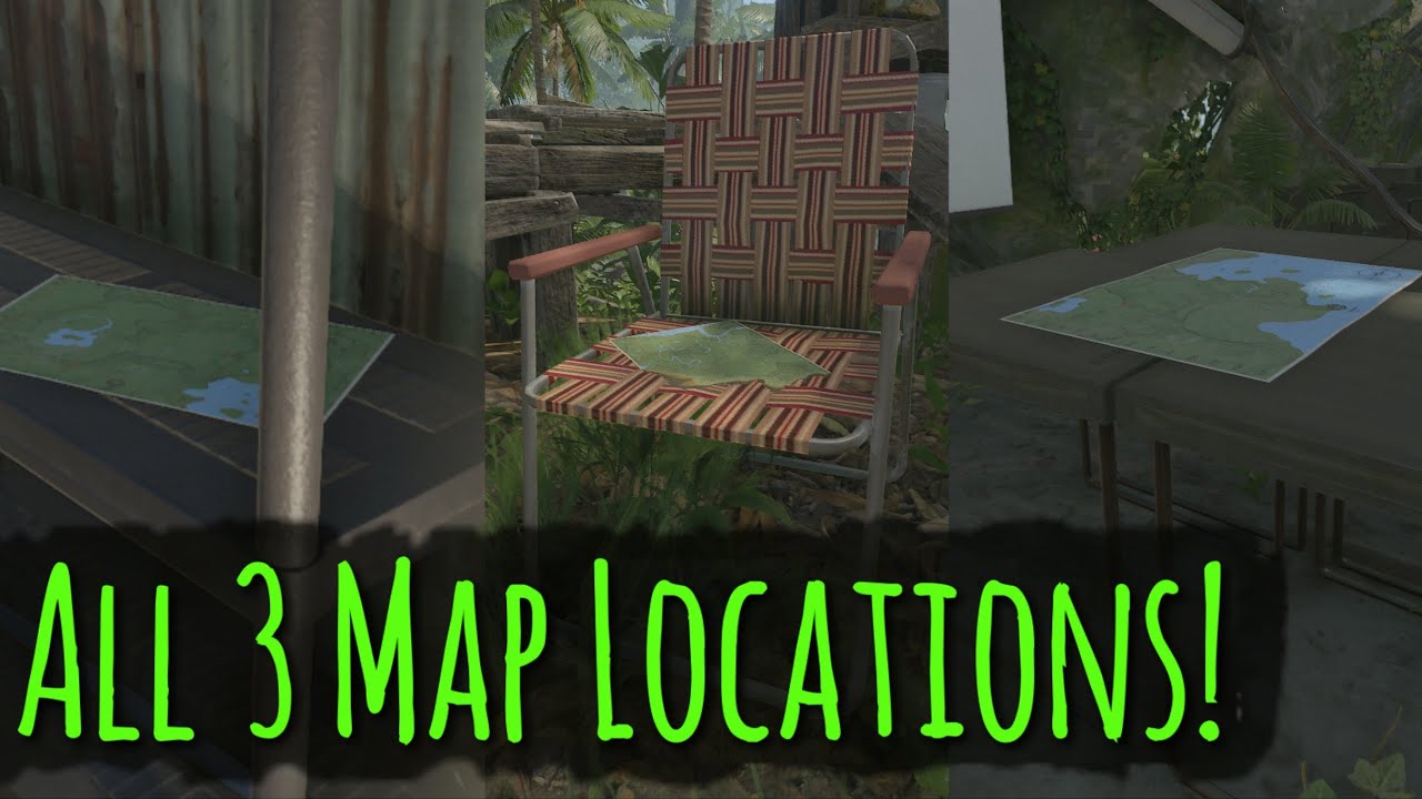 All Map Locations Green Hell Youtube