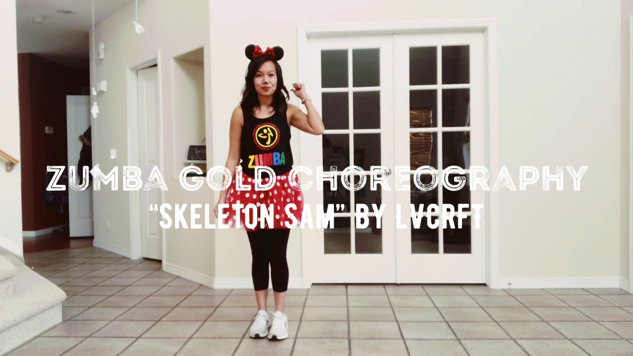 “Skeleton Sam” by LVCRFT — Zumba Gold Halloween Choreography