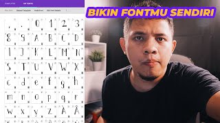 Cara dan tools untuk bikin font sendiri | Review Calligraphr screenshot 4