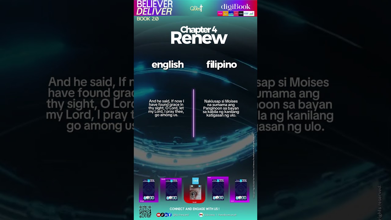 BELIEVER DELIVER  2.0 - CHAPTER 4 "RENEW'' THE QUEST DIGIBOOK