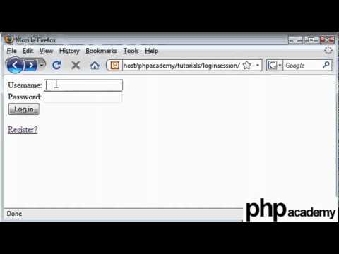 PHP Tutorials  Register   Login  User password change Part 1   YouTube