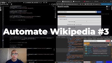 Uncut Coding | Automate Wikipedia | Selenium + Java (Ep. 3)
