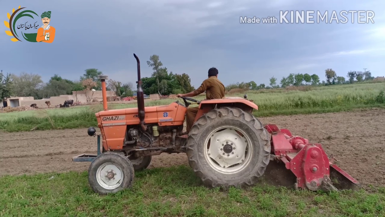 Al ghazi tractor se chawal paneeri ki taiyari YouTube