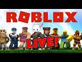 🔴 LIVE JOGANDO ROBLOX COM INSCRITOS!