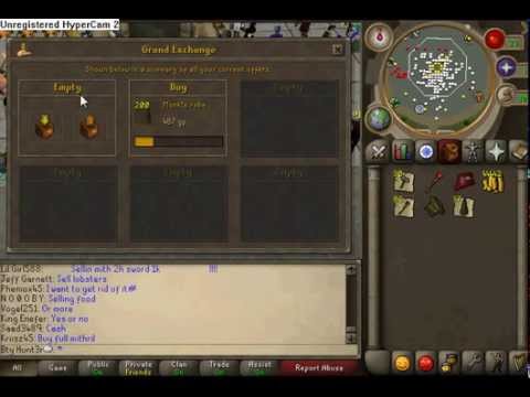 how to merchant at ge in f2p (200-400k) per day
