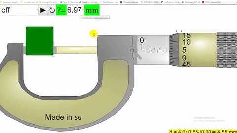 Cách đo thước panme trong vòng 5 nốt nhạc- How to use micrometer||Sử dụng panme đơn giản||palme
