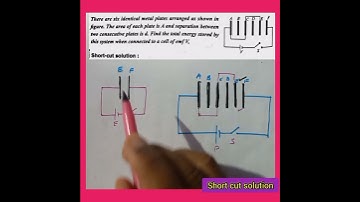 Capacitor short cut solution | #shorts | physics cheat codes for neet |