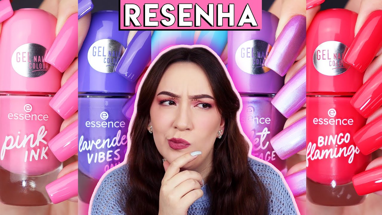 Os ESMALTES DA ESSENCE são bons? | Resenha da linha GEL NAIL COLOUR