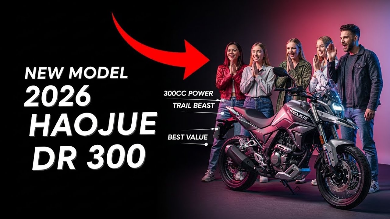 Haojue DR 300 2026 Chega Forte ao Brasil | Review Completo