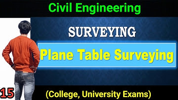 Plane Table Surveying || Instruments used in Plane table surveying rgpv basic civil Engineering rgpv