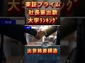 【格差13倍】明治・同志社でも社長になれない #慶應義塾大学 #立命館大学 #日本大学 #大学ランキング