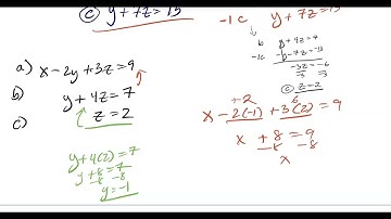 7.3 Multivariable Linear Systems (Pre-Calculus)
