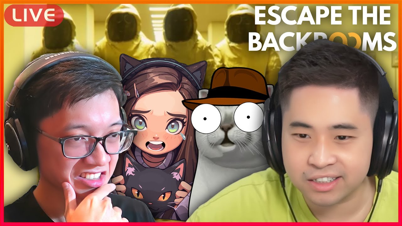 Anh Em Chúng Tôi Chơi ESCAPE THE BACKROOMS #END - @PhânTíchGame @dungsenpai @ChangDoran2k