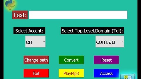 Text to audio converter made using python #pythonprogramming #google #api #text #audio