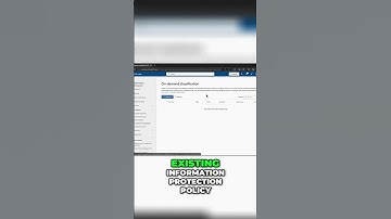 Secure Sensitive Data with On-Demand Classification