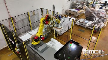 Bagged Ice Palletizing IcePal 100 Robotic Palletizer