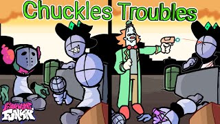 FNF: Chuckles Troubles! // Chuckles Vs Grunts // Madness Combat █ Friday Night Funkin' █