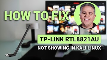 Hoe u het probleem oplost dat de TP Link RTL8821AU niet wordt weergegeven in Kali Linux: snelle o...