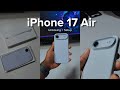 iPhone 17 Air Unboxing 💙 | Setup +  First Impressions #iphone17air #unboxing #apple