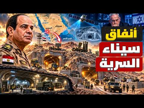 صور أقمار صناعية تكشف السر الأكبر| منشآت عسكرية مصرية غامضة تحت جبال سيناء ترعب قادة إسرائيل