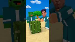 💥💣squid games vs marvel Minecraft👷💥💣 #squidgame  #minecraft #luckygameplay #ytshorts